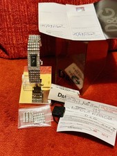 Orologio D&G Dolce e Gabbana Cristalli + Maglie di Ricambio SWAROVSKI - Full