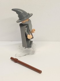 LEGO Lord of the Rings Gandalf the Grey Minifigure with Weapon lor001