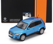 2007 VW Volkswagen Tiguan Blue Metallic 1:43 IXO CLC574