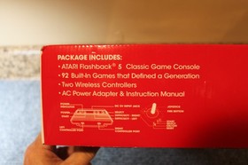 Atari Flashback 5 Classic Game Console 92 Built-in Video Games  AR2670C