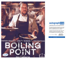Philip Barantini 'Boiling Point' Movie Director Signed 8x10 Photo ACOA