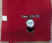 Timmy Failure red scarf, 59 inches long, great condition, good for kids, adults