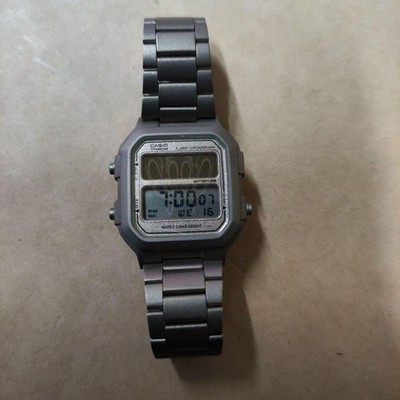 CASIO LINEAGE LIN-155 ECO Limited Edition Titanium Solar Watch Vintage