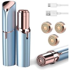 Painless Facial Hair Remover for Women, USB Rechargeable
