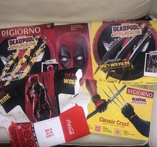 Deadpool And Wolverine Promo Item Lot Cinemark Digiorno READ DESC