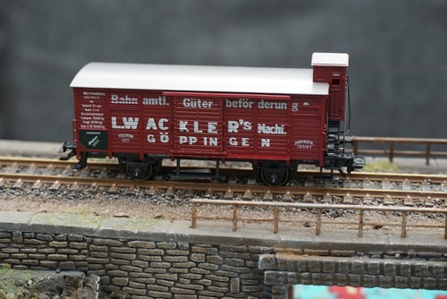 Märklin Museumswagen 1993, 84973, L. Wackler G-Wagen, LKW Mercedes und Ladung | Condition: Gebraucht
