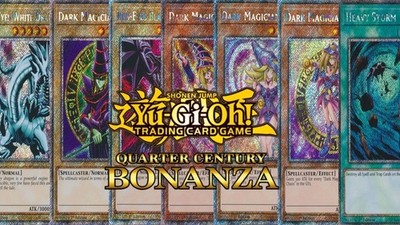 Yugioh Quarter Century Bonanza RA03 Platinum Secret Rare 1st Edition MINT