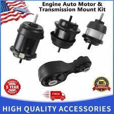 Engine Auto Motor & Transmission Mount Kit Fits Buick Enclave Chevy GM 3.6L