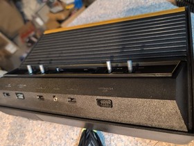 Atari 2600 Sunnyvale California 4-Switch Classic Woody Console TESTED  Rare 