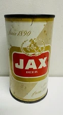 Vintage  12oz * JAX * Beer Flat Top Beer Can Jackson Brewing New Orleans