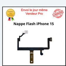 Nappe Flash Iphone 15 Lampe Torche Appareil Photo Caméra Neuf