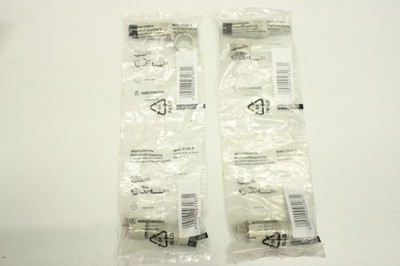 4x HIRSCHMANN MAK 3100 S MAK3100S 41524 41 524 930 763 517 Stecker OVP