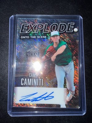 2026 Leaf Metal Explode Onto The Scene Auto Cam Caminiti Silver Shimmer 1/2