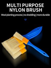 Synthetic Bristle Paint Brush Set for Walls & Ceilings  Smooth Finish Decorating
