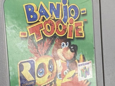 Banjo-Tooie Nintendo 64 N64 Authentic Game Cartridge Multiplayer