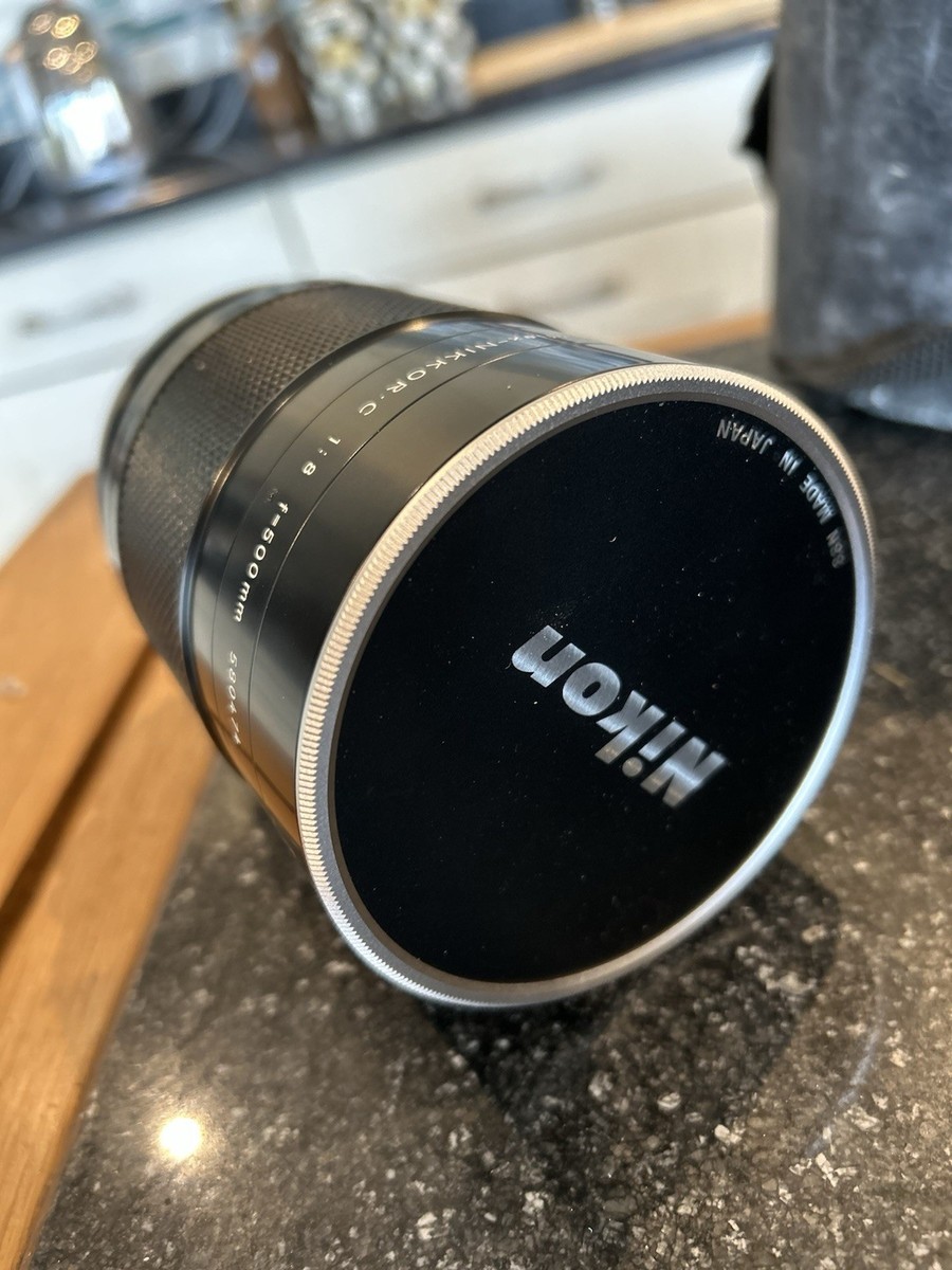 ◇A Nikon Reflex-NIKKOR 500mm 1:8 カメラレンズ 望遠単焦点レンズ ニコン