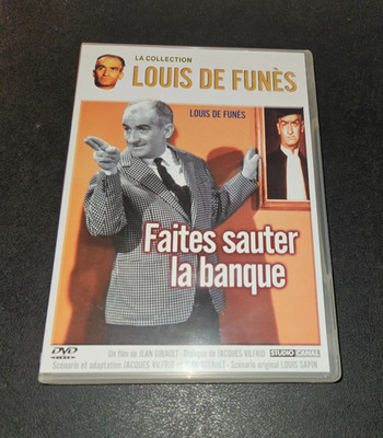 Faites Sauter La Banque (DVD, 1964) Louis de Funes Rare French Region 2 PAL