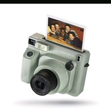 Fujifilm Instax Wide 400 Instant Film Camera Gray Built-in Flash