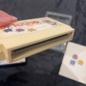 Dr. Mario Famicom FC with box manual Nintendo MARIO Family Computer with box