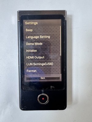 SONY Bloggie Touch - MHS-TS20/B - 8 GB Camcorder -  Black - Tested and Working !