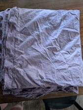 POTTERY BARN Belgian Flax Linen Duvet- Full/Queen-USED