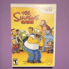 The Simpsons Game for Nintendo Wii Complete with Manual