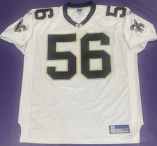 Authentic Pat Swilling #56 New Orleans Saints On-Field Reebok Jersey Size 54
