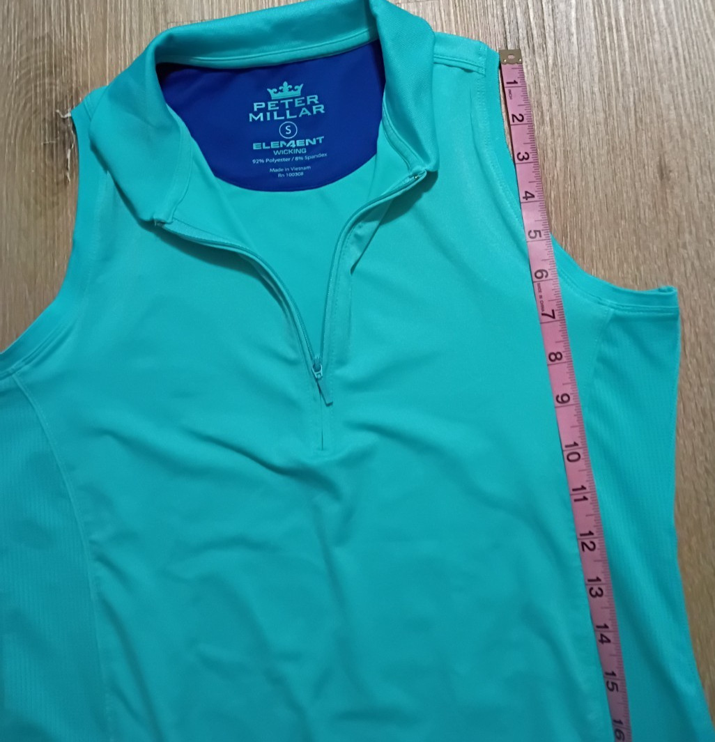 Peter MILLAR Elements Wicking Size Small Women Sl… - image 6