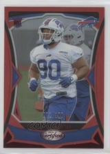 2024 Certified Rookies Red Mirror 72/100 DeWayne Carter #170 14ld