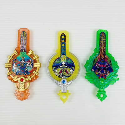 YOKAI WATCH Ark Key Stone Kenshin Amaterasu Tsukigami Tsukuyomi Amenomurakumo