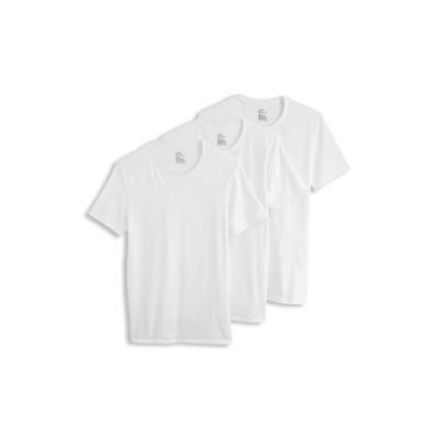 Jockey Men's Cotton Stretch Crew Neck Undershirt - 3 Pack