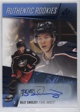 2023-24 Upper Deck SP Game Used Authentic Rookies Billy Sweezey #202 Auto 6eg