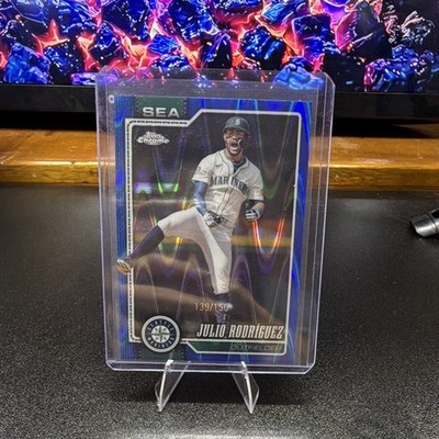 Topps Chrome Julio Rodriguez Seattle Mariners 2026 #149 Serial Numbered 139/150