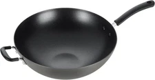 T-fal Ultimate Hard Anodized Nonstick Wok 14 Inch, Oven Broiler Safe 350F