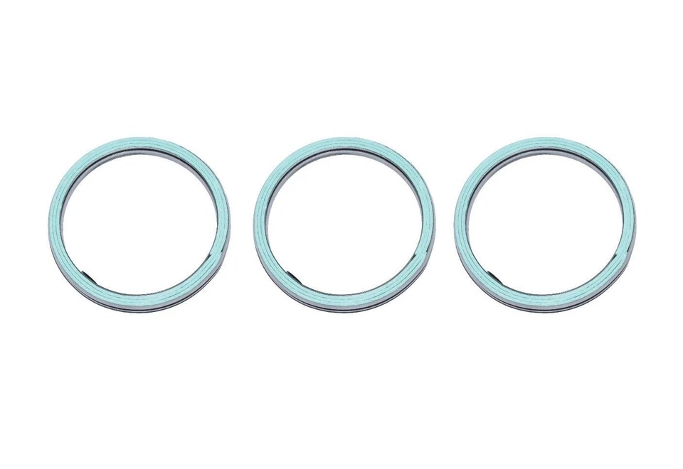 3 件套雅马哈全新 K&L 排气管消声器垫圈 0133-028X3 — 第 3/4 张图片