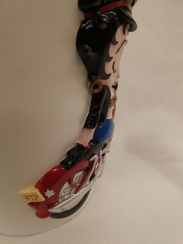 Set 2 pezzi Wink Betty Boop biker bagno cestino rifiuti bicchiere spazzatura 2007 - Foto 4 di 13