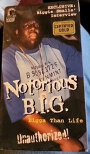 Notorious B.I.G.: Bigga Than Life (VHS, 1997, Explicit) for sale