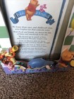 VINTAGE Winnie the Pooh & Friends 7.5" x 5.75" 3-D Ceramic Picture Frame Ceramic — photo 10