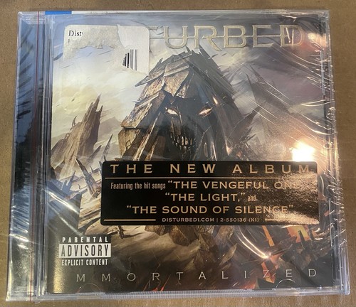 Disturbed Immortalized CD Brand New And Sealed.