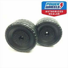 Power Wheels L6349 Barbie Ford Mustang 2 wheels 1 Left  1 Right Wheel Genuine