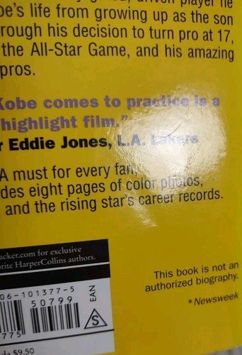Vintage 1998 Book: Kobe. The Story Of The NBA's Rising Young Star Kobe Bryant  - Bild 22 von 24