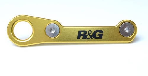 R&G Bolt-On Tie-Down Points For Honda CBR500R '16-'19 | Black - Picture 6 of 6