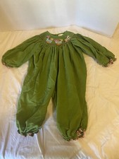 Vintage Zucchini Corduroy Romper