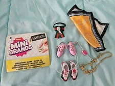 Mini Brands Fashion Series 3 Shoes Bow Scarf Charm Bracelet Lot 
