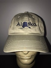 Vintage ALASKA SNAPBACK Trucker Hat Baseball Cap Lid
