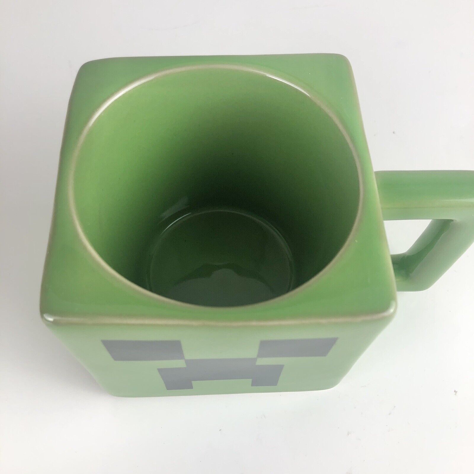 Original Minecraft Creeper Face Coffee Mug - Ruby Lane