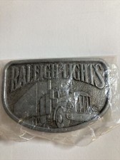Raleigh Lights Semi Truck Belt Buckle Cigarettes Tobacco Trucking New