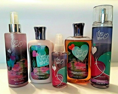 Bath Body Works Love Love Love Cream Lotion Shower Gel Fragrance Mist OR Shimmer
