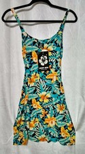 Mango Moon Hand Made Floral Dress Women's Size S