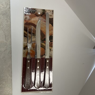 NEW in Original Unopened Package Tramontina 3 Pc. Kitchen Knife Set